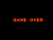 Ghouls 'N Ghosts for Sega Master System - Game over.