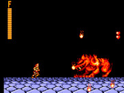 Ghouls 'N Ghosts for Sega Master System - A dangerous creature approaches, be careful!