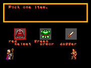 Ghouls 'N Ghosts for Sega Master System - Pick an item...