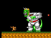 Ghouls 'N Ghosts for Sega Master System - A large, end of level boss!