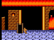 Ghouls 'N Ghosts for Sega Master System - Entering a mysterious door.
