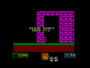 Ghouls 'N Ghosts for ZX Spectrum - Level clear!