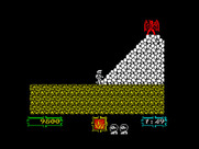 Ghouls 'N Ghosts for ZX Spectrum - This demon is quick, be careful!