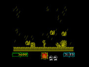 Ghouls 'N Ghosts for ZX Spectrum - Caught in the rain!