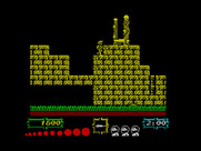Ghouls 'N Ghosts for ZX Spectrum - Don't get caught in the guillotine!