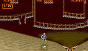 Ghouls 'N Ghosts for Arcade - I fell through the platform...now don't get eaten by creatures!