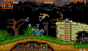 Ghouls 'N Ghosts for Arcade - I was hit and lost my armor.
