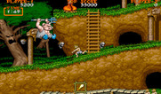 Ghouls 'N Ghosts for Arcade - A giant pig creature attacks!