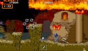 Ghouls 'N Ghosts for Arcade - Turned into a pile of bones...