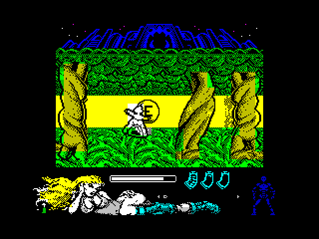Lorna ZX Spectrum Screenshot: Crusing along...