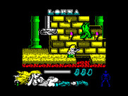 Lorna for ZX Spectrum - More flying creatures.