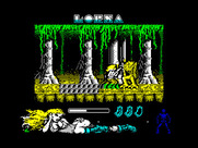 Lorna for ZX Spectrum - On to the next creature...