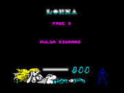 Lorna for ZX Spectrum - Loading phase 5.