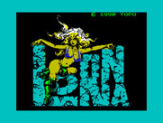 Lorna for ZX Spectrum - Loading screen.