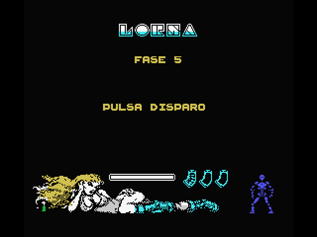 Lorna MSX Screenshot: Ready for Phase 5?