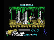 Lorna for MSX - Here comes an opponent...