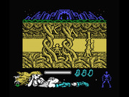 Lorna for MSX - Don't crash into trees and obstacles.