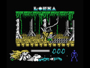 Lorna for MSX - Watch out for arrows...