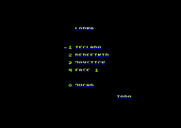 Lorna for Amstrad CPC - Main menu.