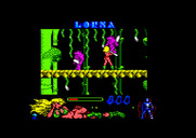 Lorna for Amstrad CPC - Enemies sometimes appear rapidly, so be careful!