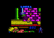 Lorna for Amstrad CPC - I'll need to duck and jump my way through here.