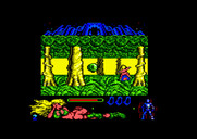 Lorna for Amstrad CPC - There's a few opportunities to pick up bonus items here.