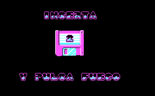 Lorna IBM PC/Compatibles Screenshot: Insert the next disk...