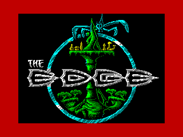 Darius+ ZX Spectrum Screenshot: Loading screen.