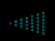 Darius+ for ZX Spectrum - Zone map.