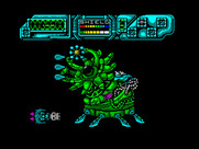 Darius+ for ZX Spectrum - A giant urchin approaches!