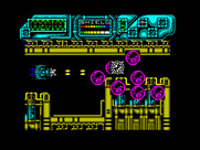 Darius+ for ZX Spectrum - Don't crash into the walls when the path gets narrow...