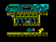 Darius+ for ZX Spectrum - Another narrow passage...