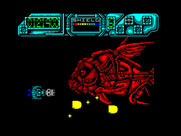 Darius+ for ZX Spectrum - Battle with Fatty Glutton continues!