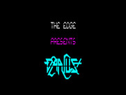 Darius+ for ZX Spectrum - Title screen.