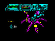 Darius+ for ZX Spectrum - Fighting Octopus...