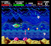 Darius+ for TurboGrafx-16 / PC Engine - More missiles, be careful!
