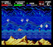 Darius+ for TurboGrafx-16 / PC Engine - We are now rushing into "C" zone...