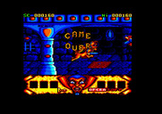 Sirwood for Amstrad CPC - Game over.