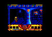 Sirwood for Amstrad CPC - Entering a castle...