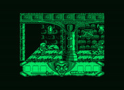 Sirwood for Amstrad PCW - Entering a castle.
