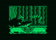 Sirwood for Amstrad PCW - Fighting a giant dragon!