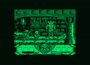 Sirwood for Amstrad PCW - Don't get chopped by that suit of armor!