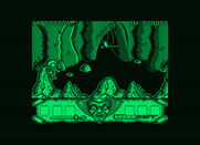 Sirwood for Amstrad PCW - Entering a cave...