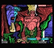 Sirwood for MSX - Loading screen.