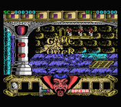 Sirwood for MSX - Game over.