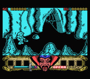 Sirwood for MSX - Starting out in the caves...