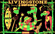 Livingstone I Presume? for IBM PC/Compatibles - Loading screen.