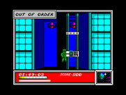 Dan Dare: Pilot of the Future for ZX Spectrum - The lift is out of order...falling to the next level...