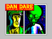 Dan Dare: Pilot of the Future for ZX Spectrum - Loading screen.