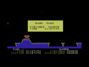 'g'man for Commodore 16 & Plus/4 - Game over.